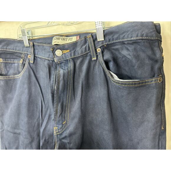 Levi 560 Mens 38x32 Vintage Blue Jeans Denim Tapered‎ Leg Loose Fit Comfort - Picture 3 of 14